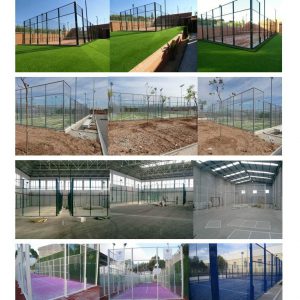 Construction de Courts de Padel